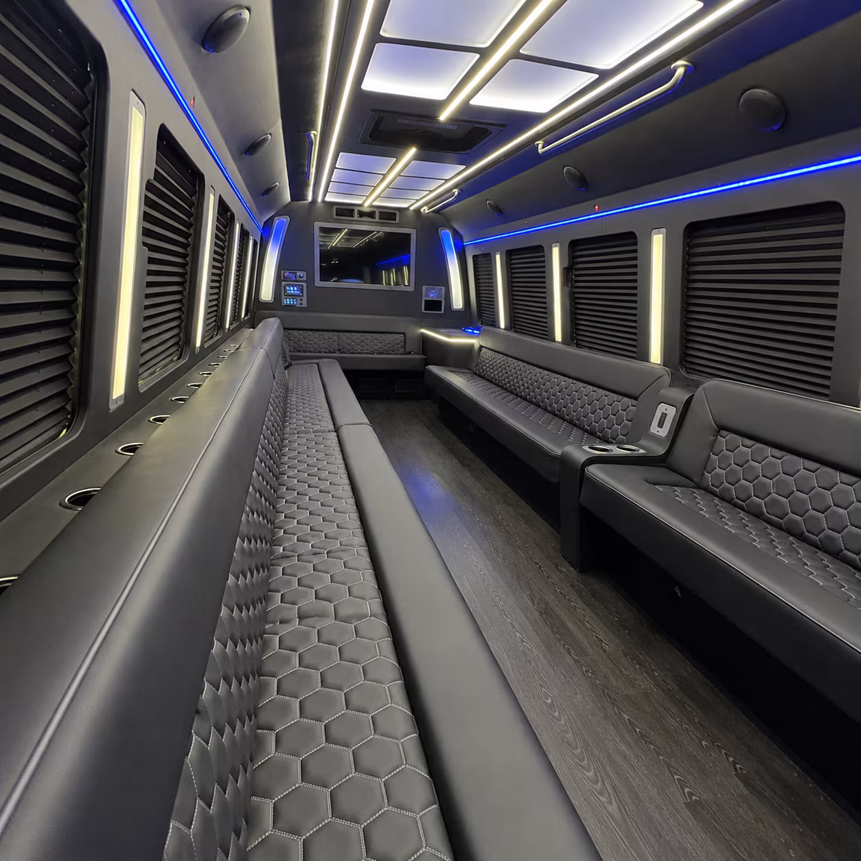 brockton party bus rentals inside